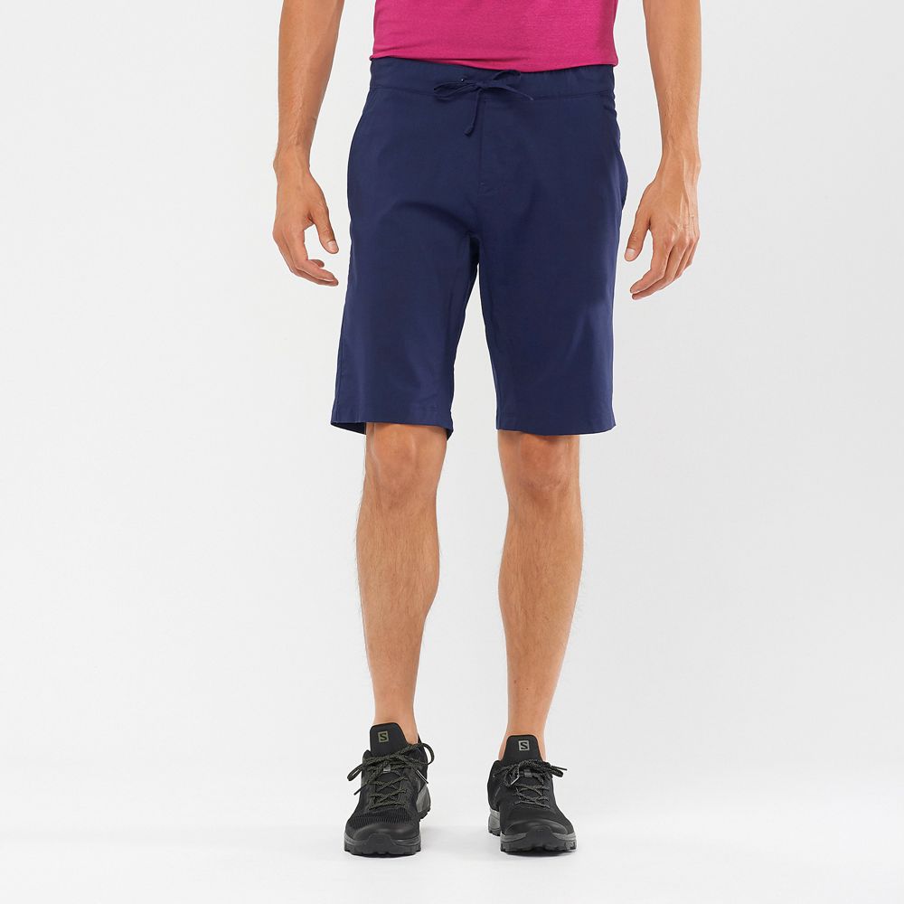 Salomon Israel EXPLORE M - Mens Shorts - Navy (OBEQ-08417)